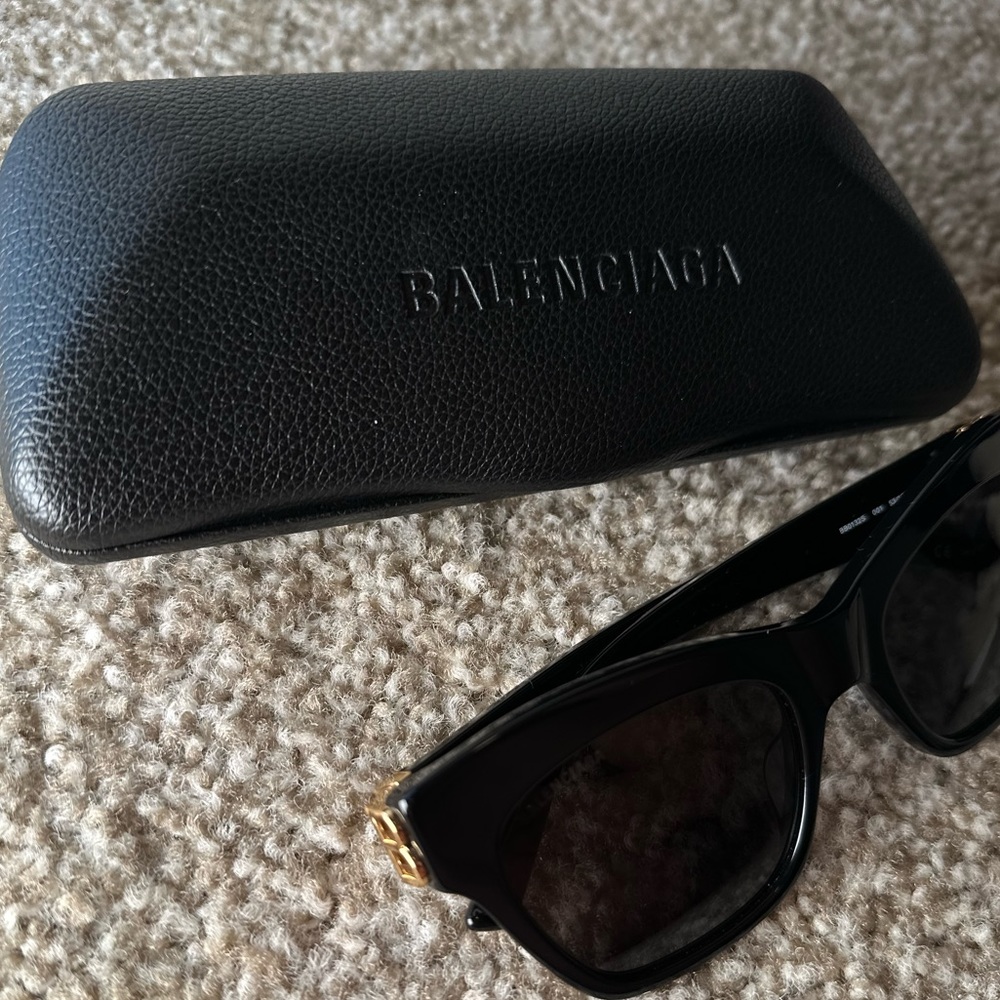 Balenciaga Acetate Cat-Eye Sunglasses